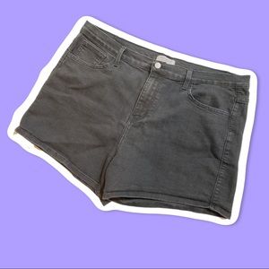 Judy Blue black denim shorts 3X 3.5 in inseam